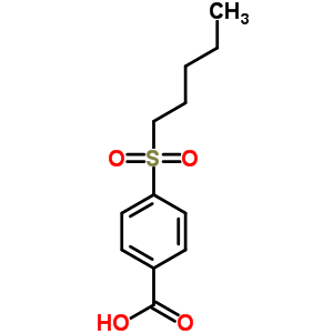 4-(Pentylsulfonyl)benzoic acid Structure,32910-75-1Structure