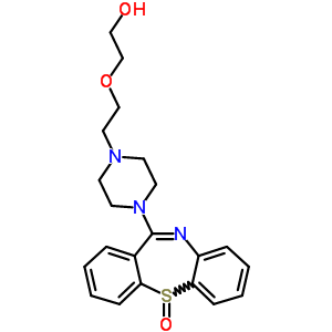 2-[2-[4-(5-Oxidodibenzo[b,f][1,4]thiazepin-11-yl)-1-piperazinyl]ethoxy]-ethanol Structure,329216-63-9Structure