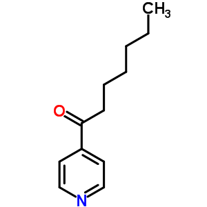 1-Pyridin-4-yl-heptan-1-one Structure,32941-30-3Structure