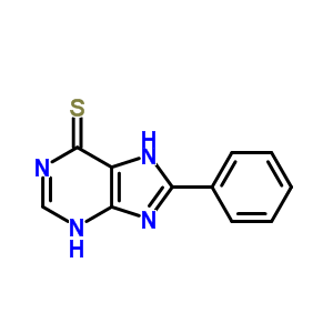 8-Phenyl-3,7-dihydropurine-6-thione Structure,3298-76-8Structure