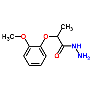 2-(2-Methoxyphenoxy)propanohydrazide Structure,330177-32-7Structure