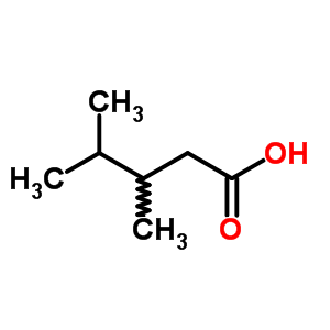 Pentanoic acid,3,4-dimethyl- Structure,3302-06-5Structure