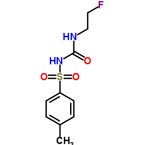 3-(2-Fluoroethyl)-1-(4-methylphenyl)sulfonyl-urea Structure,33021-91-9Structure