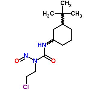 3-(3-Tert-butylcyclohexyl)-1-(2-chloroethyl)-1-nitrosourea Structure,33021-96-4Structure