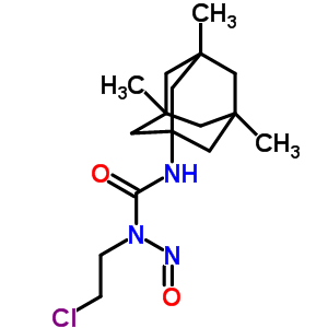 N-(2-chloroethyl)-n-nitroso-n’-(3,5,7-trimethyltricyclo[3.3.1.13,7]decan-1-yl)urea Structure,33021-99-7Structure