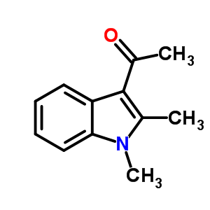 1-(1,2-Dimethyl-1H-indol-3-yl)ethanone Structure,33022-90-1Structure