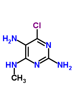 6-Chloro-n4-methyl-2,4,5-pyrimidinetriamine Structure,330433-43-7Structure