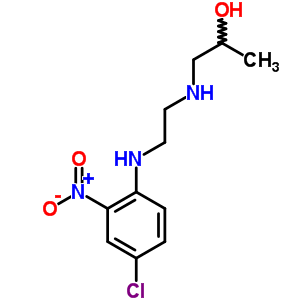 1-((2-[(4-Chloro-2-nitrophenyl)amino]ethyl)amino)propan-2-ol Structure,330634-22-5Structure