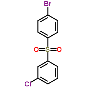 1-Bromo-4-[(3-chlorophenyl) sulfonyl]-benzene Structure,331765-58-3Structure