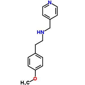 [2-(4-Methoxy-phenyl)-ethyl ]-pyridin-4-ylmethyl-amine Structure,331970-72-0Structure