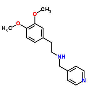 [2-(3,4-Dimethoxy-phenyl)-ethyl ]-pyridin-4-ylmethyl-amine Structure,331970-88-8Structure