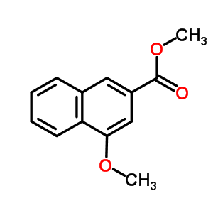 Methyl 4-methoxynaphthalene-2-carboxylate Structure,33295-47-5Structure