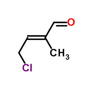 4-Chloro-2-methylcrotonaldehyde Structure,3330-25-4Structure