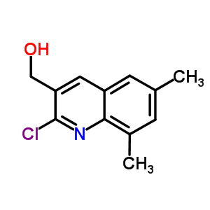 2-Chloro-6,8-dimethylquinoline-3-methanol Structure,333408-42-7Structure