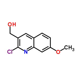 2-Chloro-7-methoxyquinoline-3-methanol Structure,333408-48-3Structure