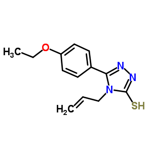 4-Allyl-5-(4-ethoxyphenyl)-4H-1,2,4-triazole-3-thiol Structure,334497-08-4Structure