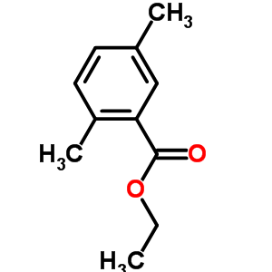 2,5-Dimethyl benzoic acid ethyl ester Structure,33499-43-3Structure