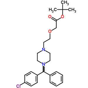 Tert-butyl cetirizine Structure,335017-46-4Structure