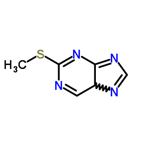 2-Methylthiopurine Structure,33512-51-5Structure