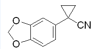 1-(1,3-Benzodioxol-5-yl)cyclopropanecarbonitrile Structure,33522-14-4Structure