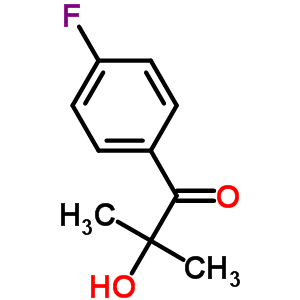 1-(P-fluorophenyl)-2-hydroxy-2-methyl-1-propanone Structure,335287-91-7Structure