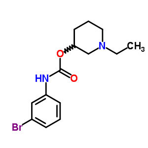 M-bromocarbanilic acid 1-ethyl-3-piperidinyl ester Structure,33531-53-2Structure