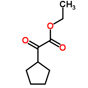 Ethyl cyclopentyl(oxo)acetate Structure,33537-18-7Structure