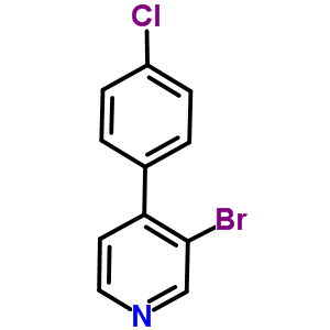 3-Bromo-4-(4’-chlorophenyl)pyridine Structure,335642-99-4Structure