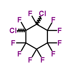 1,2-Dichlorodecafluorocyclohexane Structure,336-14-1Structure