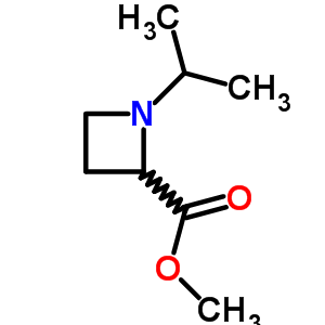 Methyl 1-propan-2-ylazetidine-2-carboxylate Structure,33667-51-5Structure