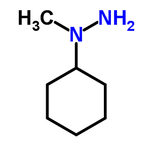 1-Cyclohexyl-1-methyl-hydrazine Structure,33668-52-9Structure