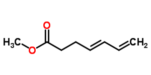 Methyl hepta-4,6-dienoate Structure,33741-15-0Structure