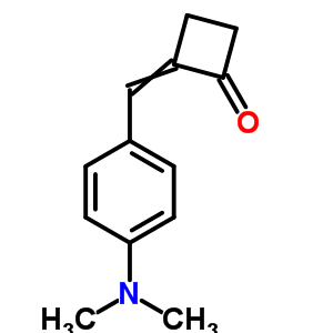 2-[(4-Dimethylaminophenyl)methylidene]cyclobutan-1-one Structure,33777-31-0Structure