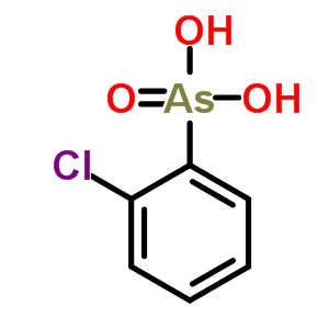 Arsonic acid, (2-chlorophenyl)-(9ci) Structure,33781-24-7Structure