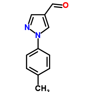 1-P-tolyl-1h-pyrazole-4-carbaldehyde Structure,337957-59-2Structure