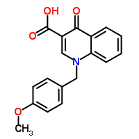 1-(4-Methoxybenzyl)-4-oxo-1,4-dihydroquinoline-3-carboxylic acid Structure,338747-41-4Structure