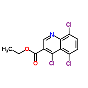 Ethyl 4,5,8-trichloroquinoline-3-carboxylate Structure,338795-11-2Structure