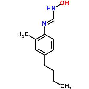 N-hydroxy-n’-(4-butyl-2-methylphenyl)formamidine Structure,339068-25-6Structure