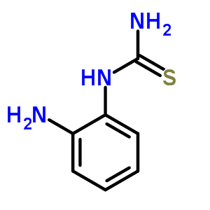 Thiourea, (2-aminophenyl)- Structure,3394-09-0Structure