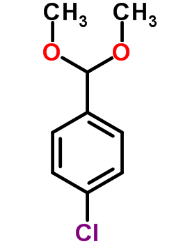 4-Chlorobenzaldehyde dimethyl acetal Structure,3395-81-1Structure