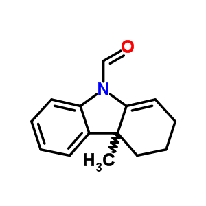 9H-carbazole-9-carboxaldehyde,2,3,4,4a-tetrahydro-4a-methyl- Structure,33965-86-5Structure