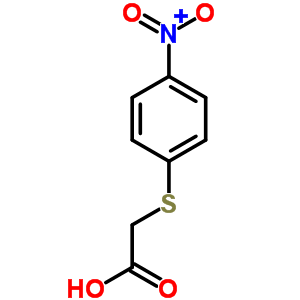 2-[(4-Nitrophenyl)sulfanyl]acetic acid Structure,3406-75-5Structure