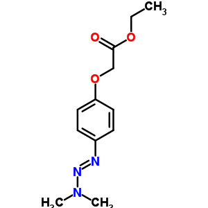 Ethyl 2-(4-dimethylaminodiazenylphenoxy)acetate Structure,34153-34-9Structure