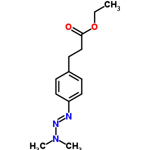 Ethyl 3-(4-dimethylaminodiazenylphenyl)propanoate Structure,34153-51-0Structure