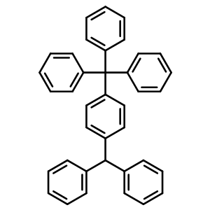 1-Benzhydryl-4-trityl-benzene Structure,3416-63-5Structure