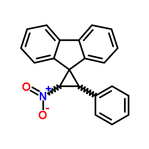 Spiro[cyclopropane-1,9-[9h]fluorene], 2-nitro-3-phenyl- Structure,34166-91-1Structure