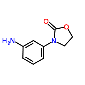 3-(3-Aminophenyl)-1,3-oxazolidin-2-one Structure,34232-43-4Structure