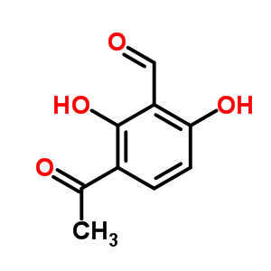 3-Acetyl-2,6-dihydroxy-benzaldehyde Structure,3424-77-9Structure