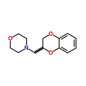 4-[(2,3-Dihydro-1,4-benzodioxin-2-yl)methyl ]morpholine Structure,34274-18-5Structure