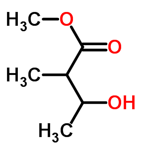 Methyl 3-hydroxy-2-methylbutanoate Structure,34293-67-9Structure